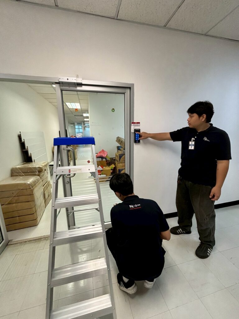 DTran Smart Security Solution การติดตั้งสินค้า 2