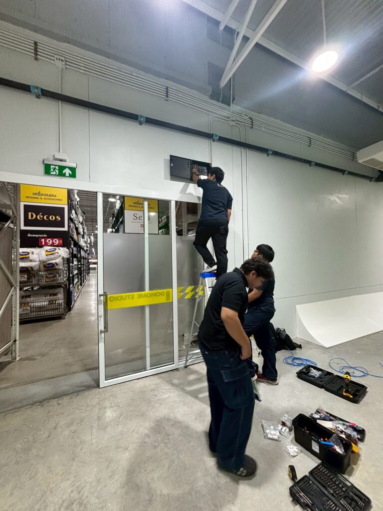 DTran Smart Security Solution การติดตั้งสินค้า 3