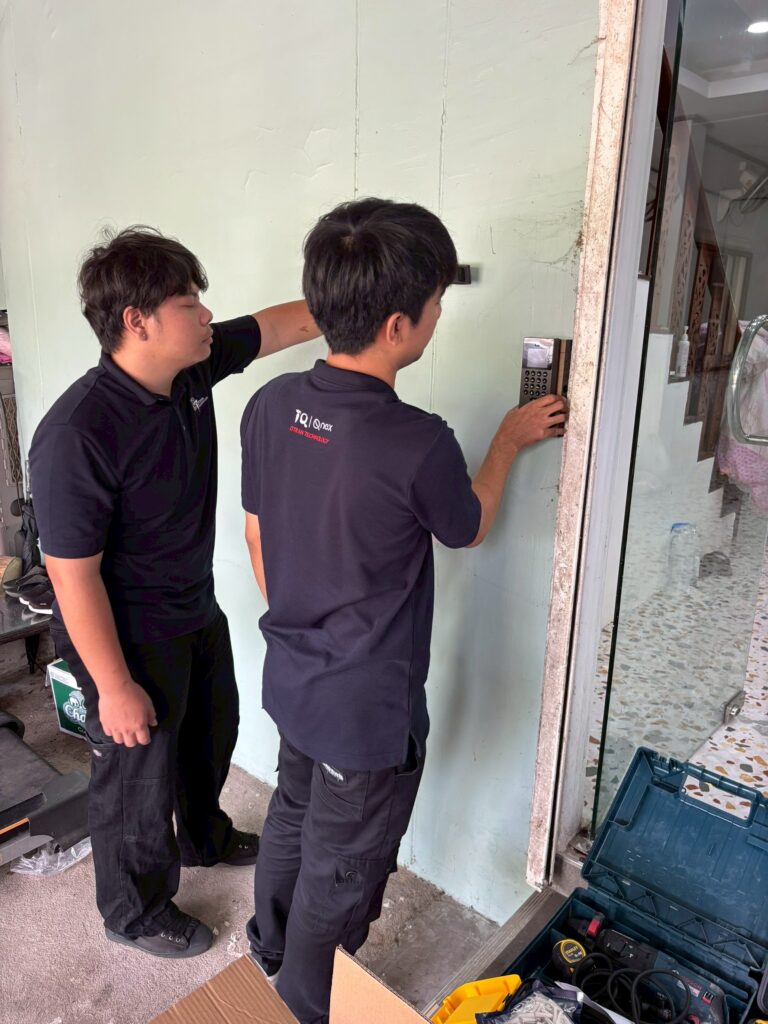 DTran Smart Security Solution การติดตั้งสินค้า