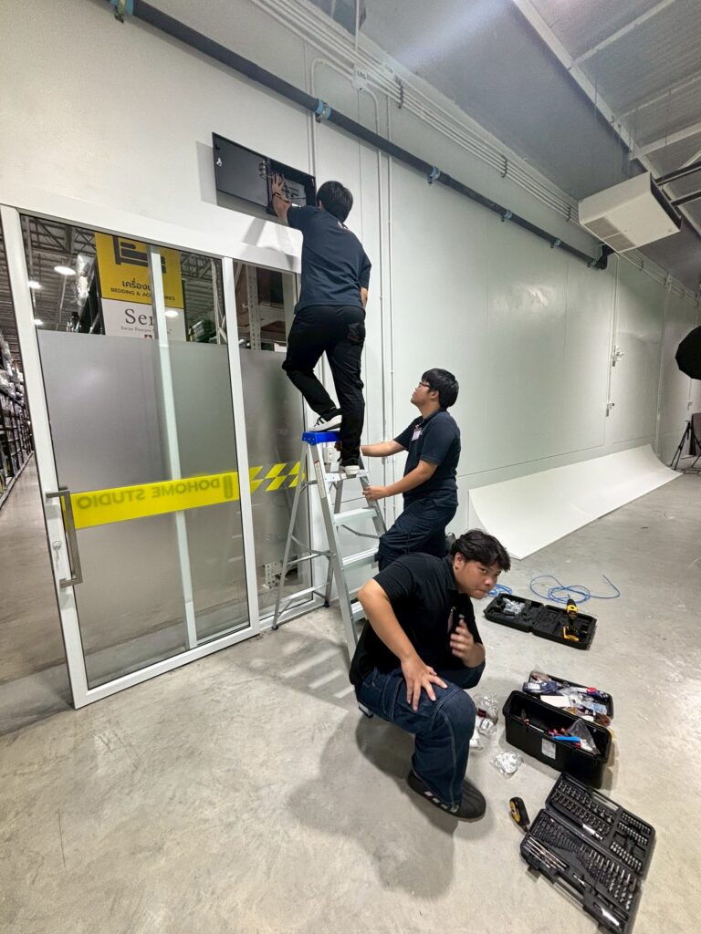 การติดตั้งอุปกรณ์ระบบรักษาความปลอดภัยอัจฉริยะ ดูโฮม บางพูน 6