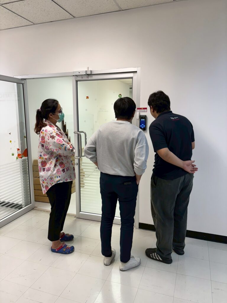 การติดตั้งอุปกรณ์ระบบรักษาความปลอดภัยอัจฉริยะ บริษัท แททออฟ จำกัด 2