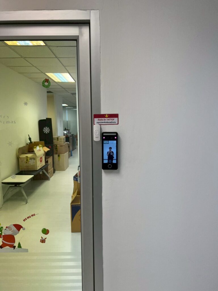 การติดตั้งอุปกรณ์ระบบรักษาความปลอดภัยอัจฉริยะ บริษัท แททออฟ จำกัด 4