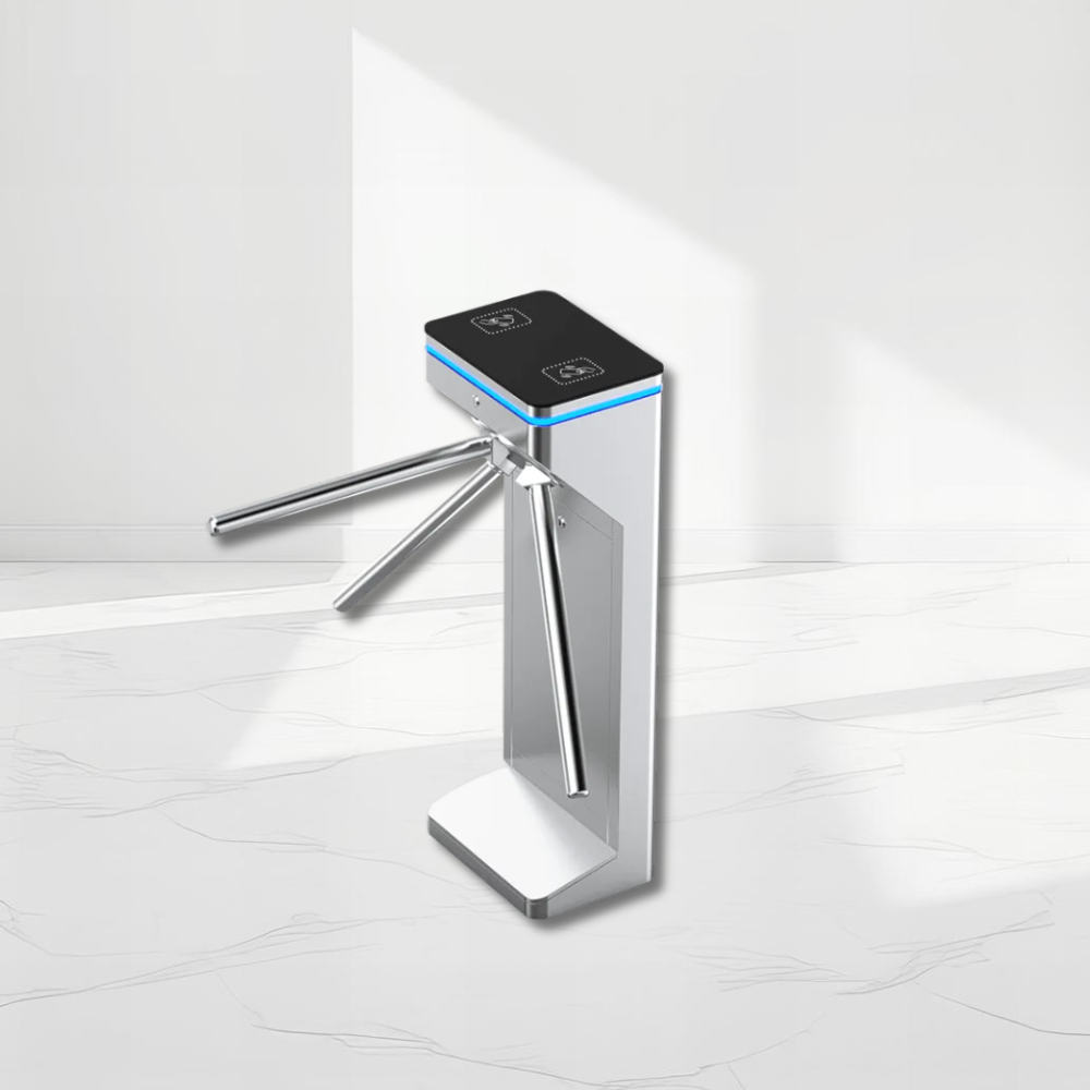 Ai Turnstile Gate ประตูกั้นคนอัตโนมัติ เครื่องกั้นทางเข้าออก TPN50 DTran Smart Security Technology