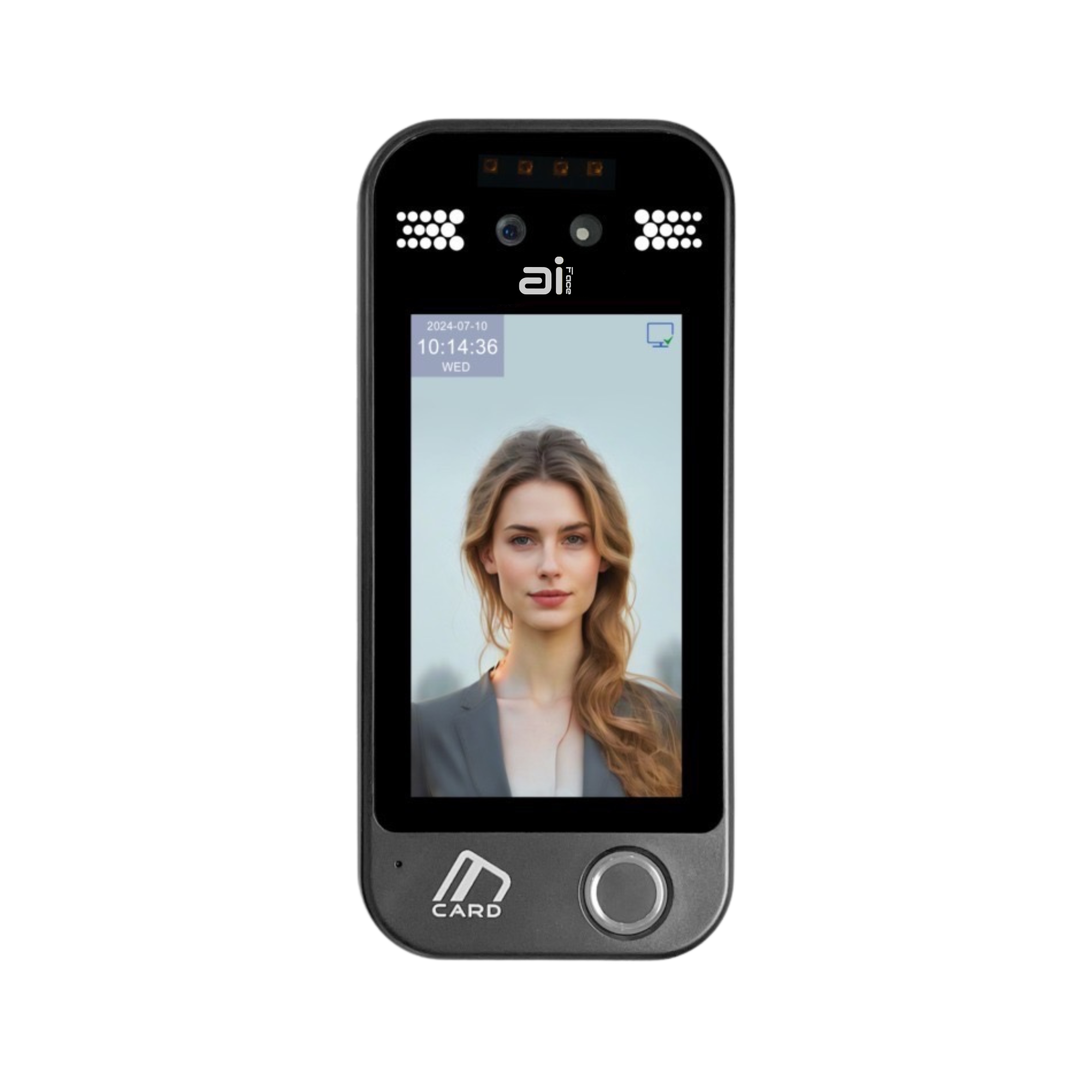 Ai Face X005 เครื่องสแกนลายนิ้วมือ สแกนใบหน้า
