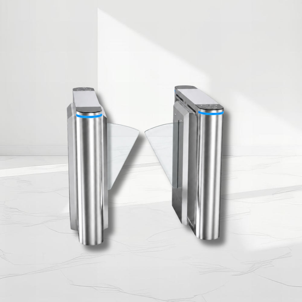 Ai Turnstile Gate ประตูกั้นคนอัตโนมัติ เครื่องกั้นทางเข้าออก FB312 DTran Smart Security Technology