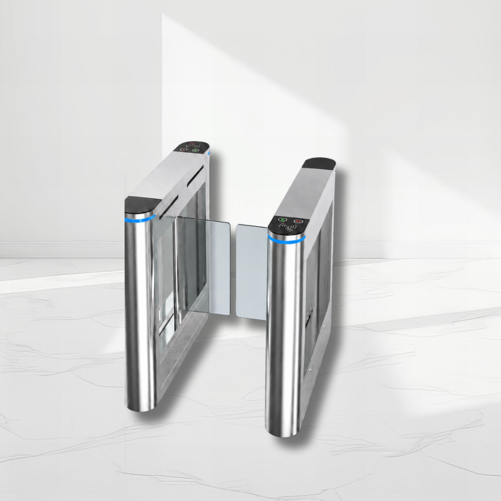 Ai Turnstile Gate ประตูกั้นคนอัตโนมัติ เครื่องกั้นทางเข้าออก SW212 DTran Smart Security Technology