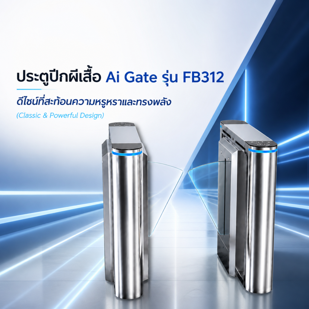 ประตูปีกผีเสื้อ Ai Gate Barrier FB312 Picture