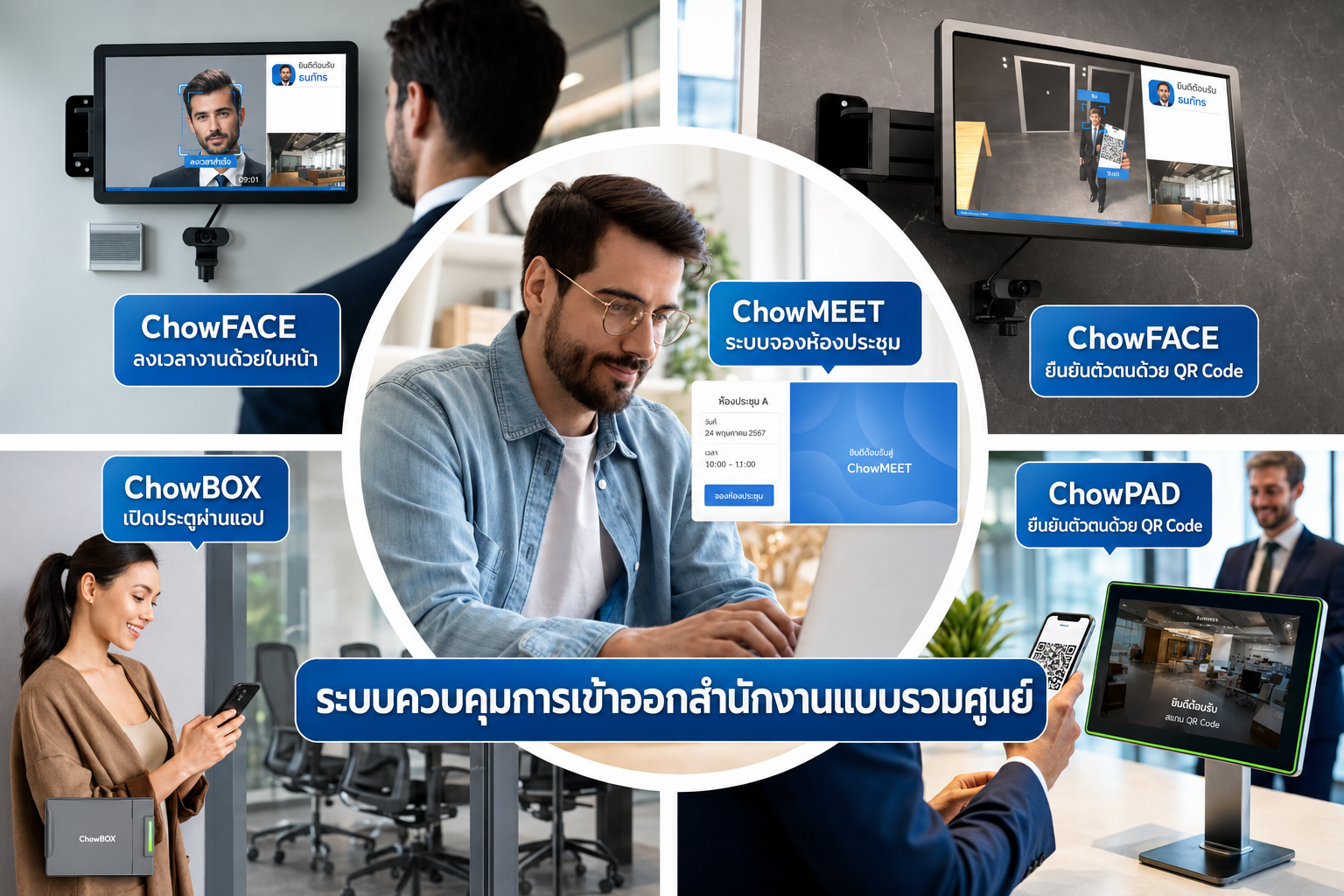 ระบบจองห้องประชุม Meeting Management Solution ChowMEET 2