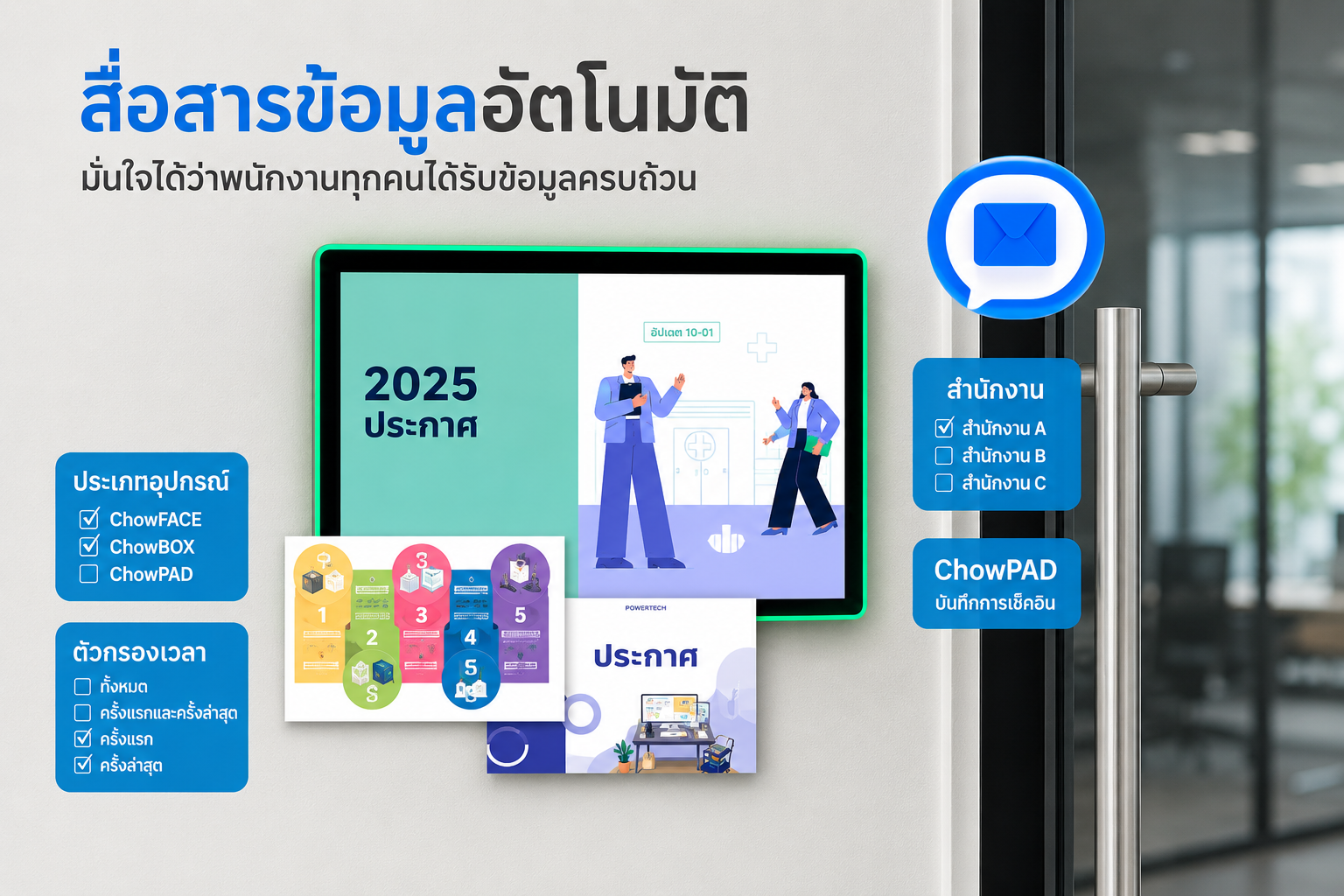 ระบบจองห้องประชุม Meeting Management Solution ChowMEET 4