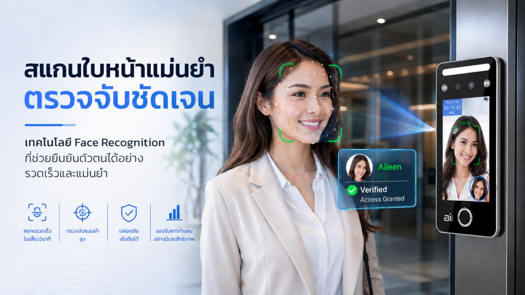 วิธีเลือกเครื่องสแกนใบหน้าที่ดี Choose the Best Face Recognition 1