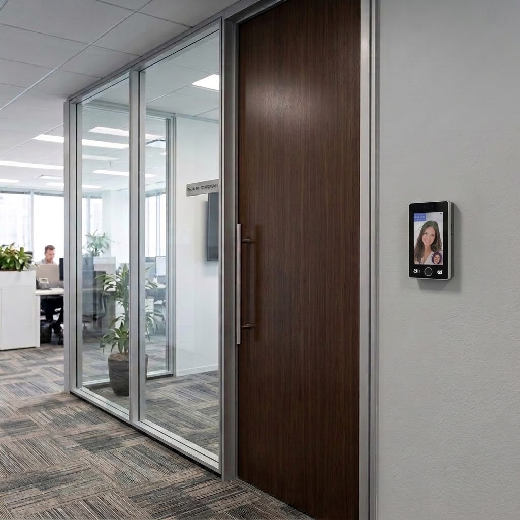 Ai Face Ai-005 Face Recognition Time Attendance and Access Control เครื่องสแกนใบหน้าเข้างาน ออฟฟิศ