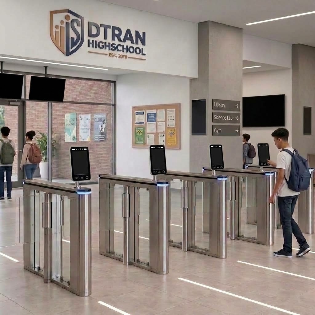 Ai Face X008 Time Attendance and Access Control เครื่องสแกนใบหน้าเข้างาน พร้อมลายนิ้วมือ และบัตร RFID โรงเรียน