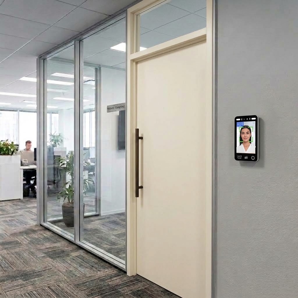 เครื่องสแกนใบหน้าเข้างาน Time Attendance and Access Control Ai Face X010 ออฟฟิศ