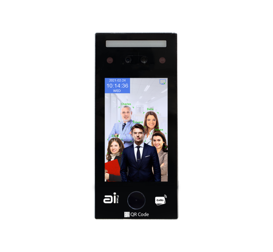 Ai Face QR-005 เครื่องสแกนลายนิ้วมือ สแกนใบหน้า